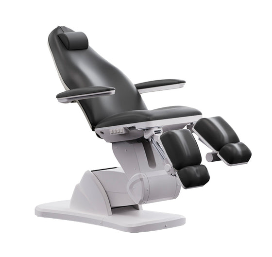 Electric Treatment Chair DDUUEETT Amazoni Pedi - White/Dark Grey