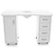 Manicure Table 2027 with Dust Extraction - White