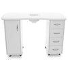 Manicure Table 2027 with Dust Extraction - White