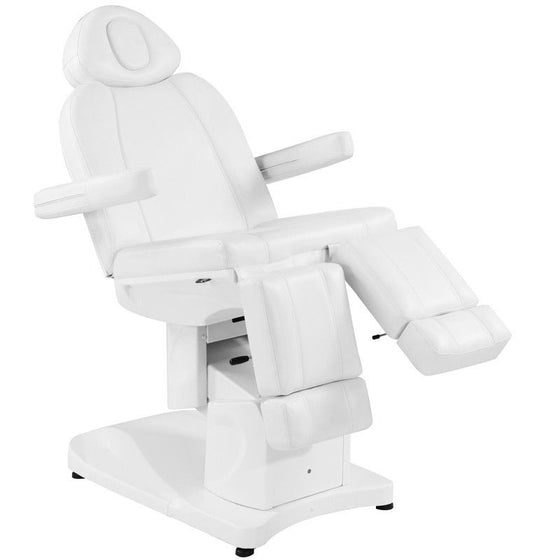 Electric Treatment Chair Azzurro 708AS Pedi, 3 Motors - White
