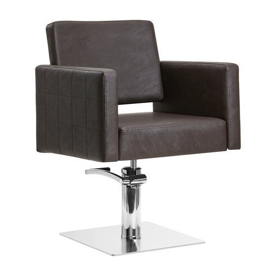 Hairdressing Chair Gabbiano Ankara - Brown