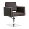 Hairdressing Chair Gabbiano Ankara - Brown