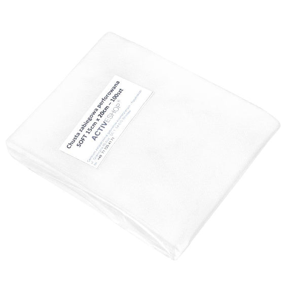 Cosmetic Wipes Roll - White