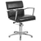 Hairdressing Chair Gabbiano Brussels - Black