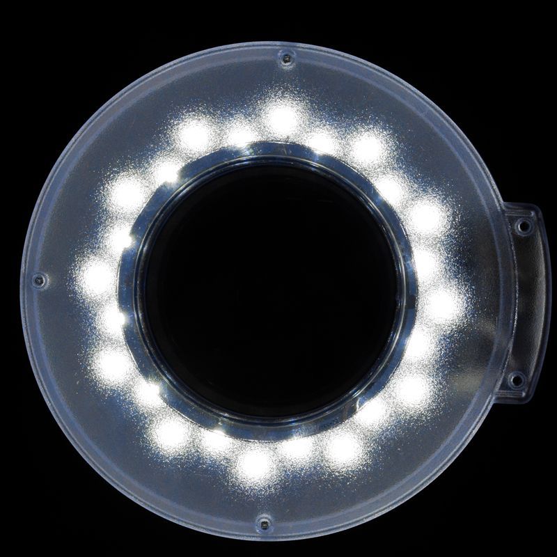 Loeplamp LED 5D op Statief S4 Wit - afbeelding 3