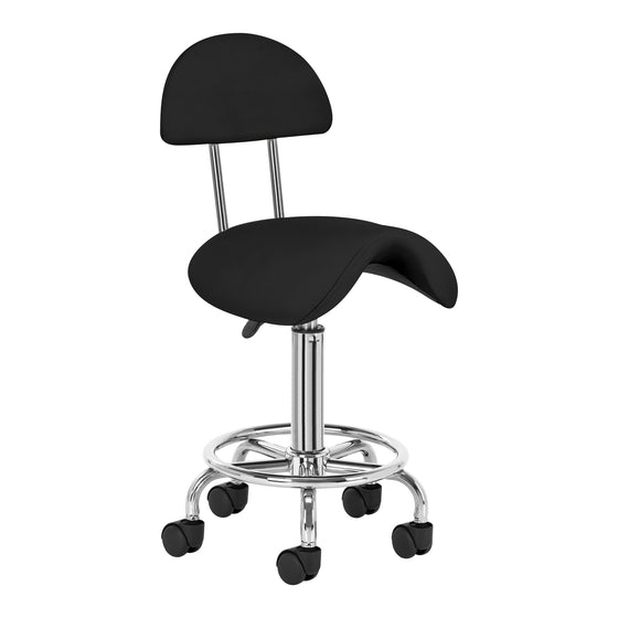Saddle Stool 6001 - Black