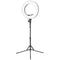 LED Ring Light with Tripod - Black