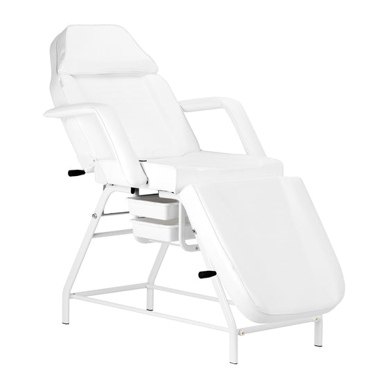 Treatment Chair 557A with Trays - White