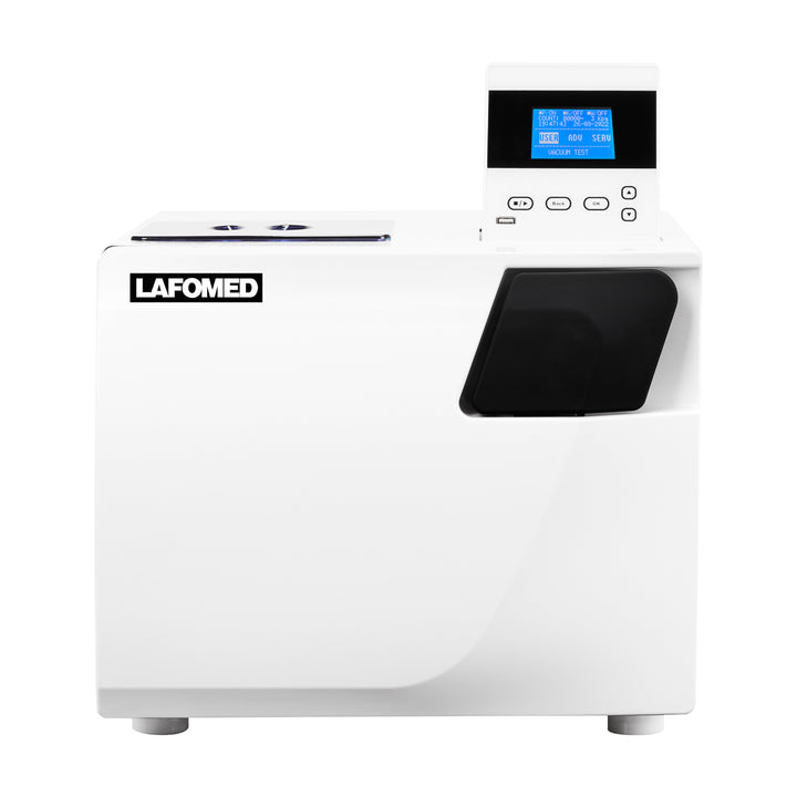 Autoclaaf Lafomed Compact Line LFSS23AC LCD met Printer 23 L Klasse B Medisch - afbeelding 3