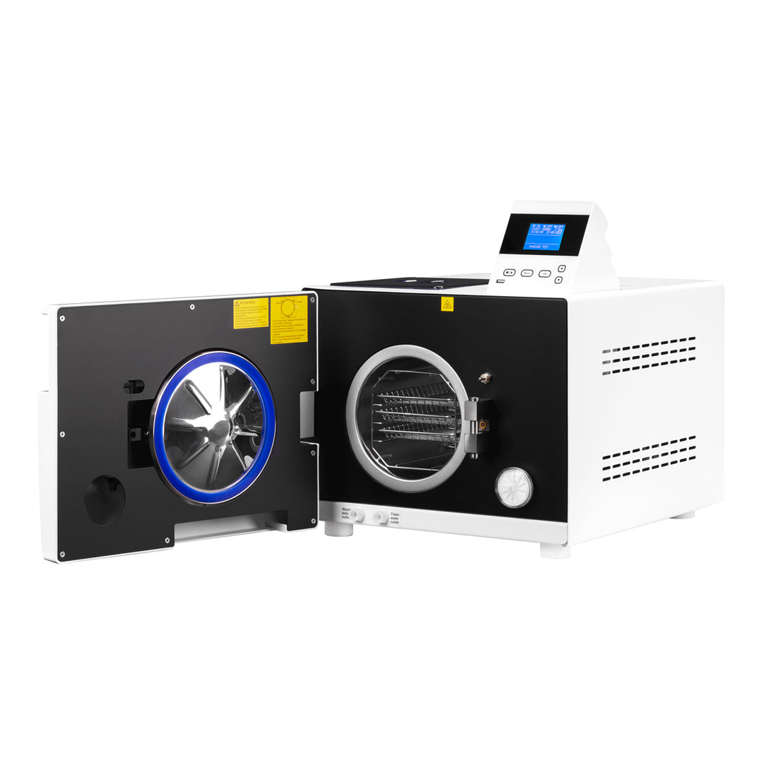 Autoclaaf Lafomed Compact Line LFSS23AC LCD met Printer 23 L Klasse B Medisch - afbeelding 6