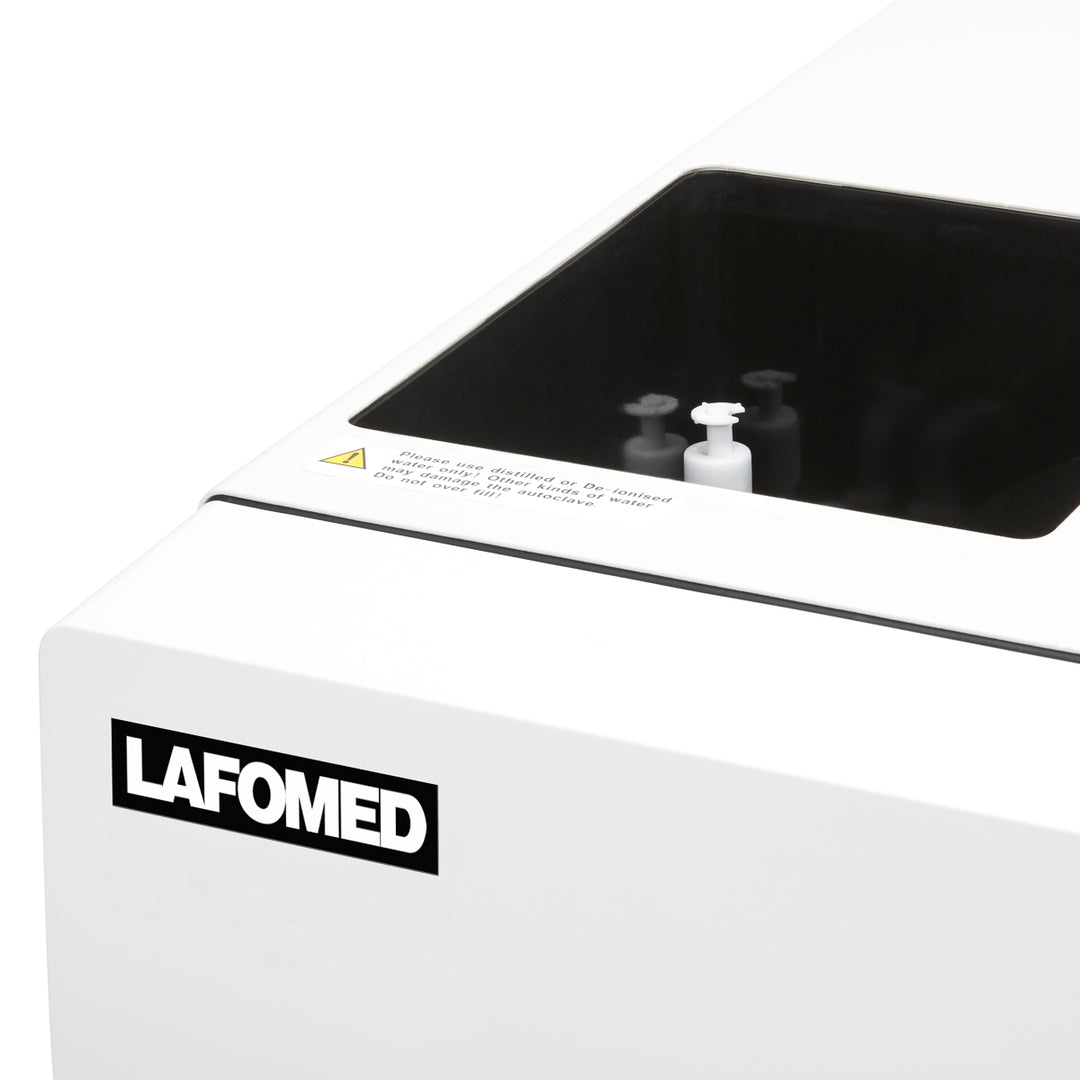 Autoclaaf Lafomed Compact Line LFSS23AC LCD met Printer 23 L Klasse B Medisch - afbeelding 14