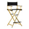Make-up Chair, Folding - Gold