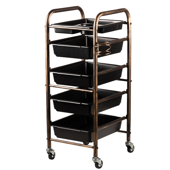 Hairdressing Trolley Gabbiano 8-76 - Antique Gold
