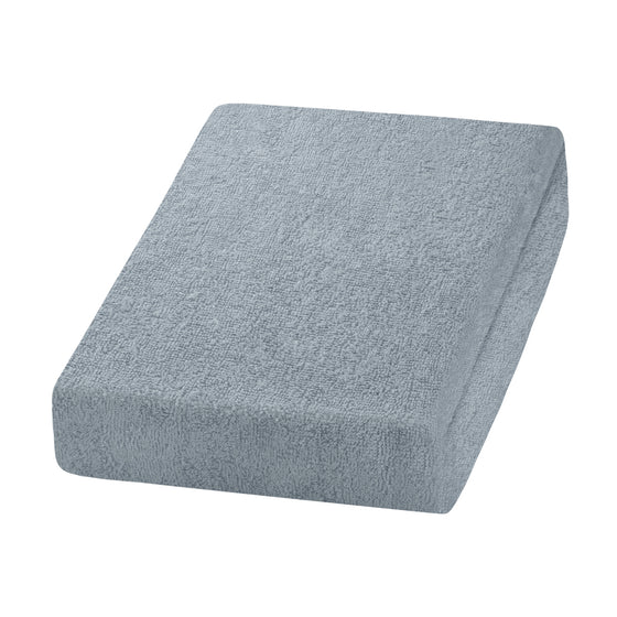 Treatment Chair Cover Terry 190 x 60 cm - Grey
