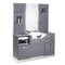 Styling Station Gabbiano B085 with Basin - Grey