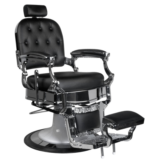 Barber Chair Gabbiano Ernesto - Black