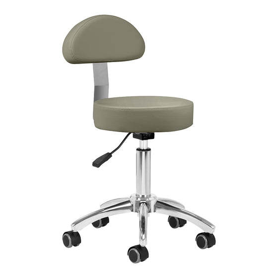 Adjustable Saddle Stool AM-304 - Grey