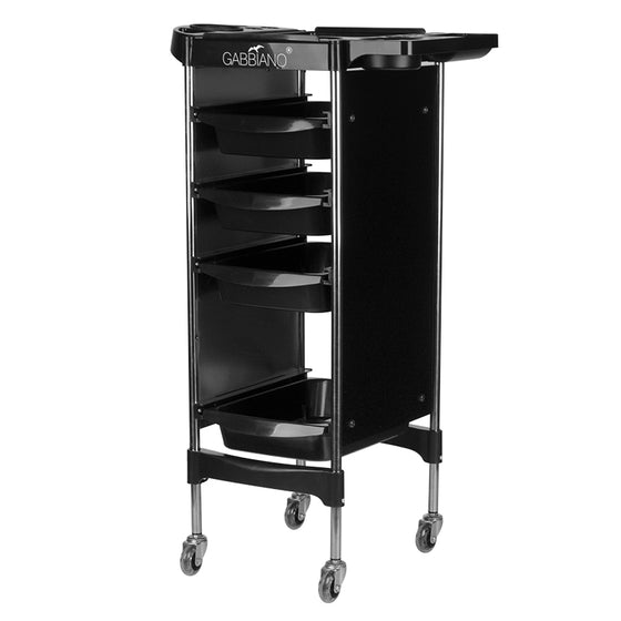 Salon Trolley Gabbiano FX11-2 - Black