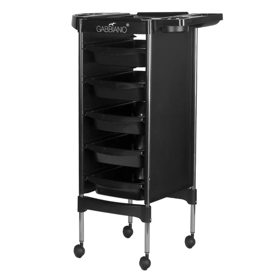 Hairdressing Trolley Gabbiano FX11-5 - Black