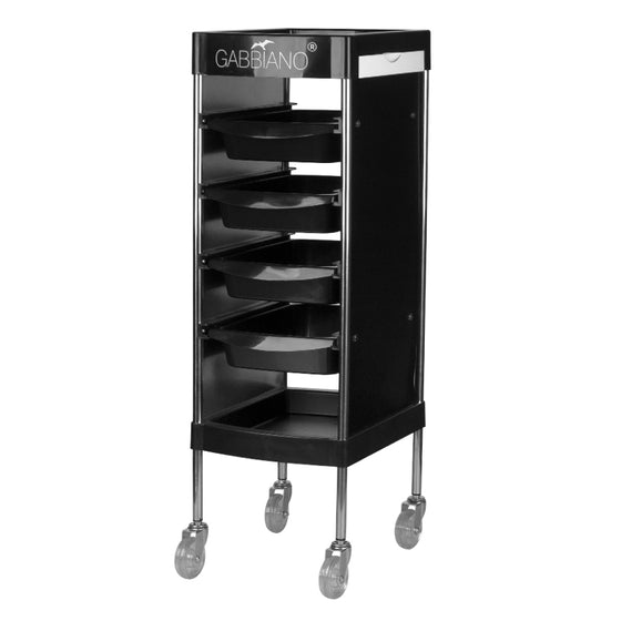 Salon Trolley Gabbiano FX11F - Black