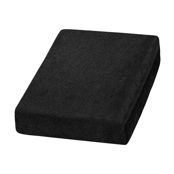 Treatment Chair Cover Terry - Black