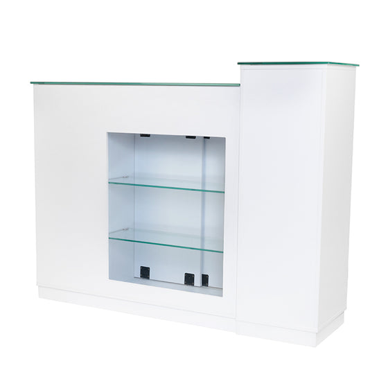 Reception Desk Gabbiano Q-0333 - White