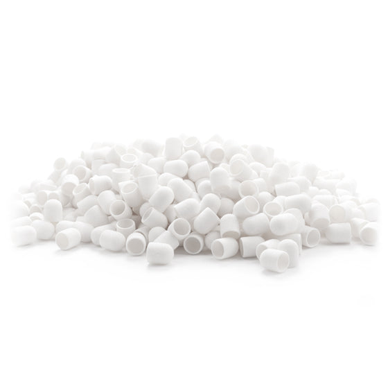 Sanding Caps Exo 10 mm Extra Coarse 500 Pack - White