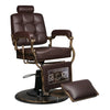 Barber Chair Gabbiano Boss - Brown