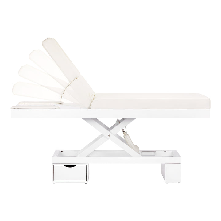 Massagetafel Elektrisch Verwarmd Azzurro 815B Wit - afbeelding 3