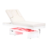 Heated Electric Massage Table Azzurro 815B - White