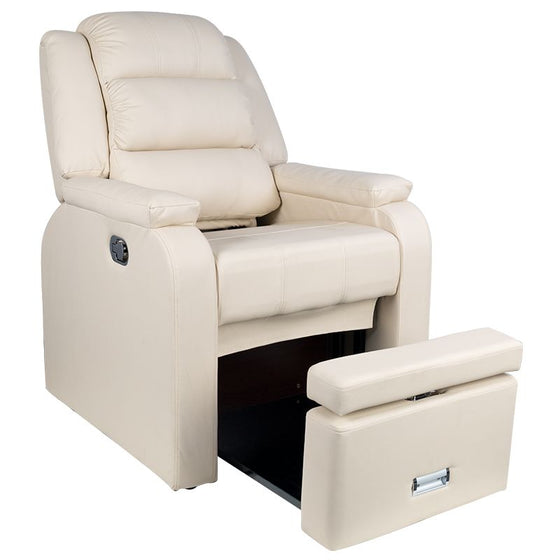 Pedicure Spa Chair Hilton - Cream
