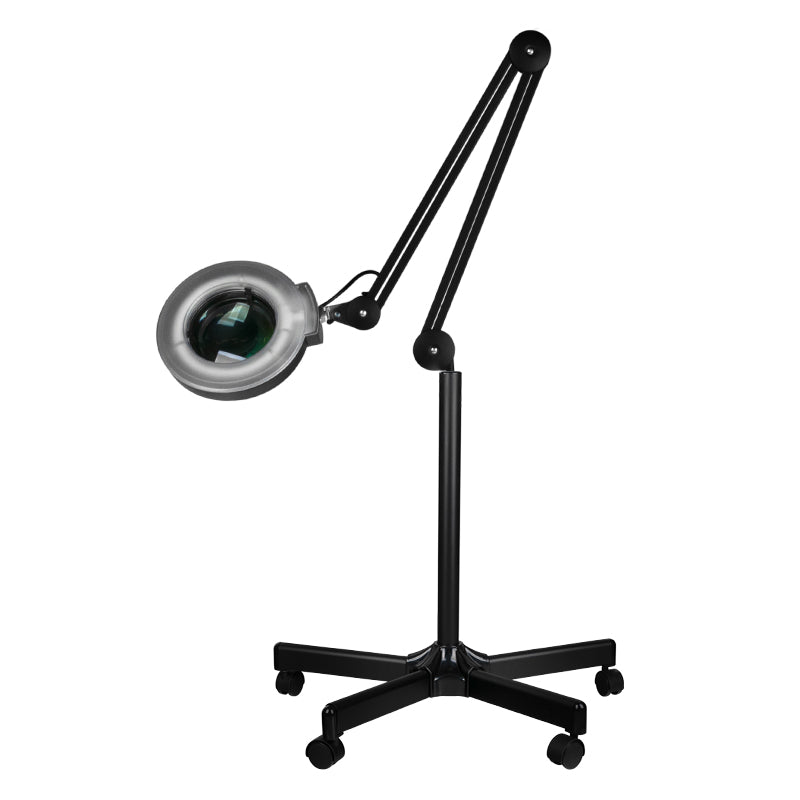 Loeplamp LED 5D op Statief Instelbare Lichtsterkte S5 Zwart