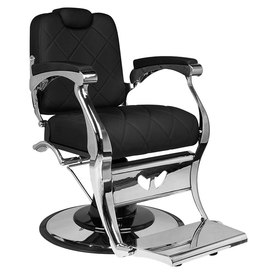 Barber Chair Gabbiano Dario - Black