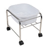 Compact Pedicure Foot Bath Activeshop - Chrome