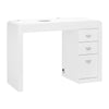 Manicure Table 312 with Dust Extraction - White