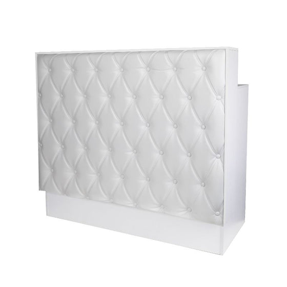 Reception Desk Gabbiano Pearl - White