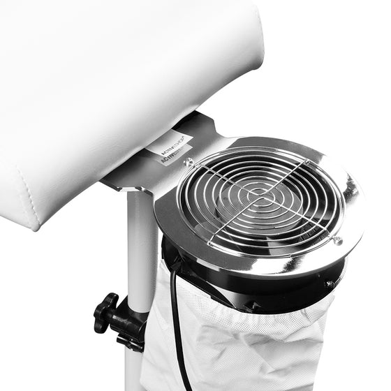 Pedicure Nail Dust Collector Azzurro F-18A - Chrome