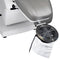 Pedicure Nail Dust Collector Azzurro F-18 - Chrome