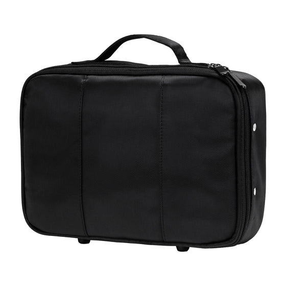 Hairdressing Case with Zip Fastening - Black