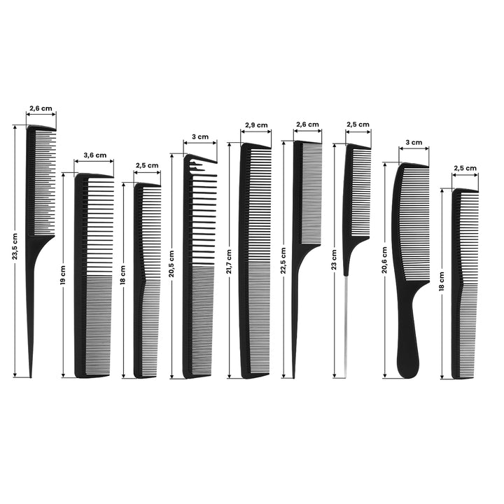 Kammenset Carbon N-20 (9 Stuks) - afbeelding 4