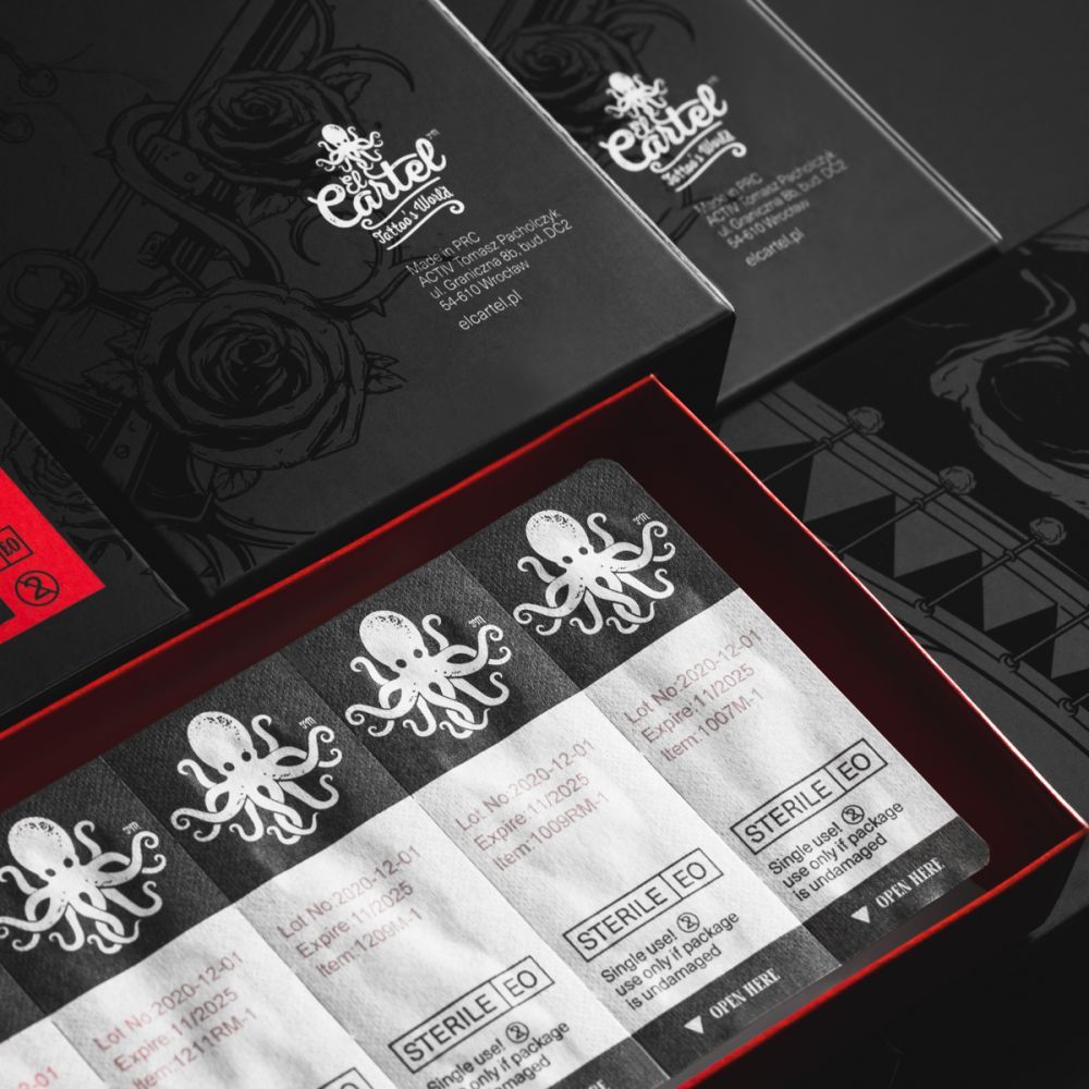 Tattoo Naalden Cartridge Soft Edge Magnum 23 Soft Edge  LT 0.35 mm El Cartel V2 10 st - afbeelding 8