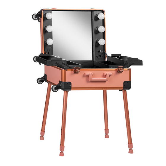 Make-up Case Activeshop T-27 Mobile Station - Rose Gold