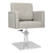 Hairdressing Chair Gabbiano Bergamo - Grey