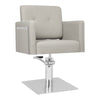 Hairdressing Chair Gabbiano Bergamo - Grey