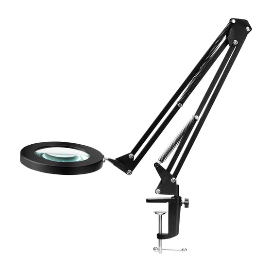 Magnifying Lamp Glow 308, USB Screw Clamp - Black
