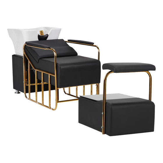 Backwash Unit Gabbiano Mayka - Gold and Black