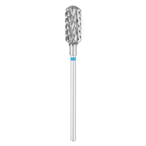 Nail Drill Bit Exo Cylinder Round - Blue