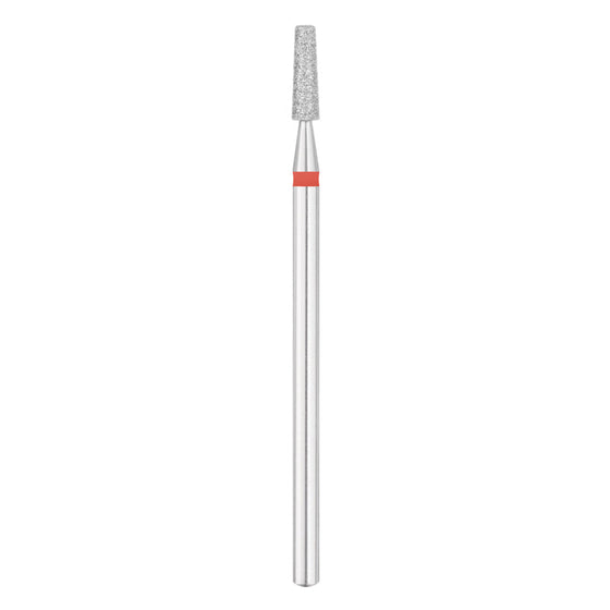Nail Drill Bit Exo Diamond Cone Flat - Red