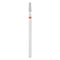 Nail Drill Bit Exo Diamond Cone Flat - Red