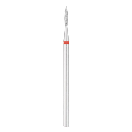 Nail Drill Bit Exo Flame Round 1.6 mm - Red